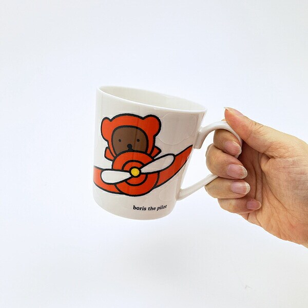 ミッフィー miffy ボリス たっぷりマグカップ パイロット コップ 日本製