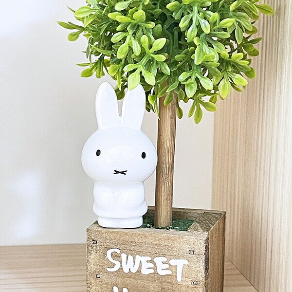 ミッフィー miffy ホワイトドール アクセサリースタンド 日本製