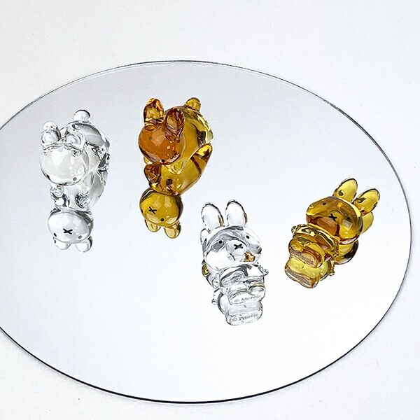 ミッフィー miffy ガラスの箸置き（クリア） キッチン