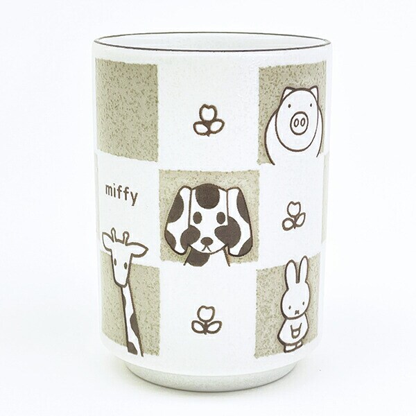 ミッフィー miffy どうぶつ 湯呑 茶 コップ 食器 日本製
