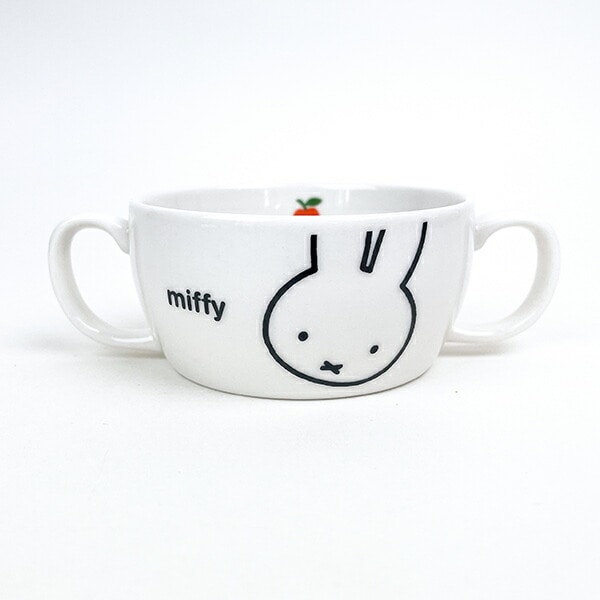 ミッフィー miffy アップル ブリオン 両持ち手付きスープカップ キッズ 日本製