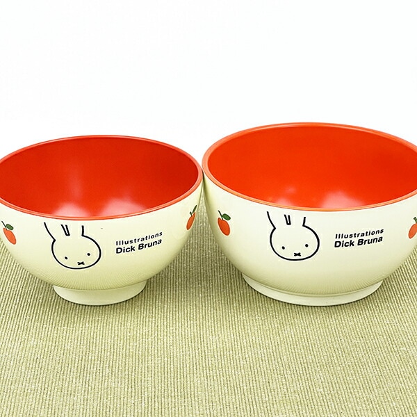 ミッフィー miffy アップル  塗小どんぶり 食器 お椀 日本製