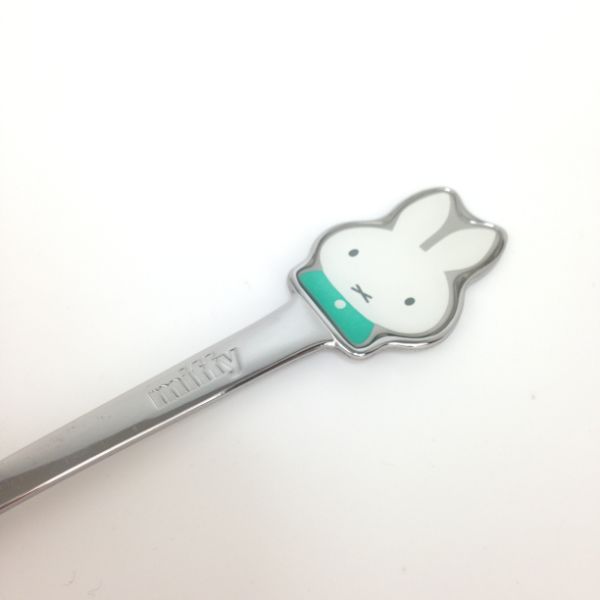 ミッフィー スプーン グリーン ミッフィーハピネス miffy キッチン用品 4964412277176