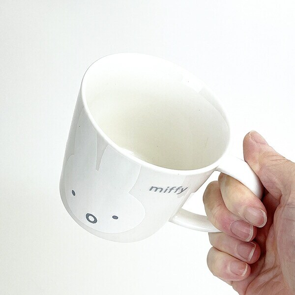 ミッフィー miffy ホワイトフェイスマグ M （サプライズ） コップ キッチン 日本製