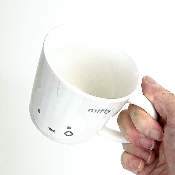 ミッフィー miffy ホワイトフェイスマグ M （クライ） コップ キッチン 日本製