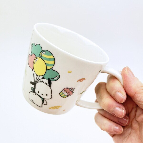 サンリオ ポチャッコ 35th マグカップ（ホワイト) コップ 日本製 Sanrio