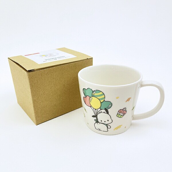サンリオ ポチャッコ 35th マグカップ（ホワイト) コップ 日本製 Sanrio