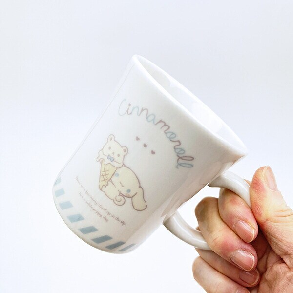 サンリオ シナモロール マグカップ(アイス) のんびりナチュラル 食器 シナモン 日本製 Sanrio