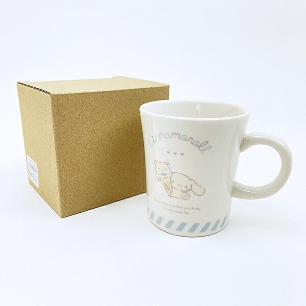 サンリオ シナモロール マグカップ(アイス) のんびりナチュラル 食器 シナモン 日本製 Sanrio