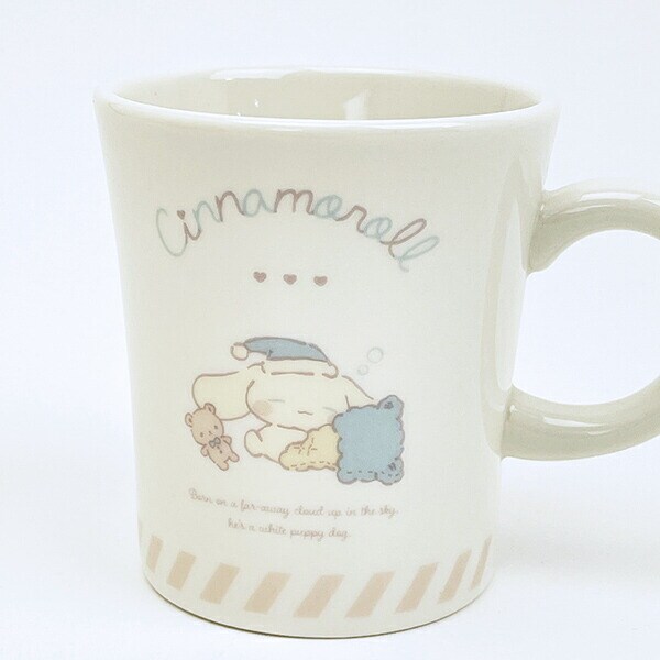 サンリオ シナモロール マグカップ(スリーブ) のんびりナチュラル 食器 シナモン 日本製 Sanrio