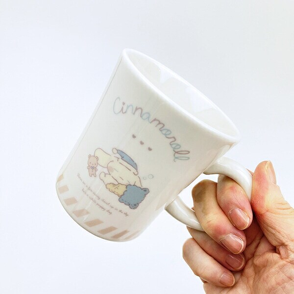 サンリオ シナモロール マグカップ(スリーブ) のんびりナチュラル 食器 シナモン 日本製 Sanrio