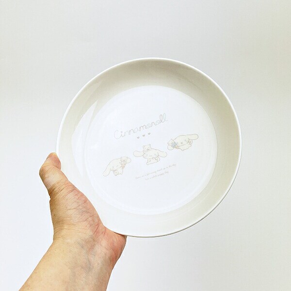 サンリオ シナモロール ディープパスタプレート のんびりナチュラル 食器 シナモン 日本製 Sanrio