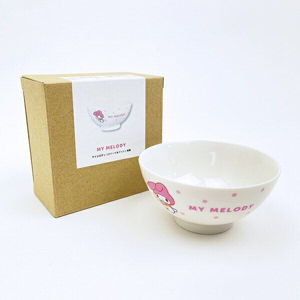 サンリオ マイメロディ 茶碗 スイーツ＆ドット 食器 日本製 Sanrio