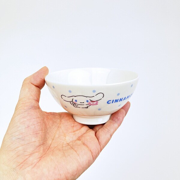 サンリオ シナモロール 茶碗 スイーツ＆ドット 食器 シナモン 日本製 Sanrio
