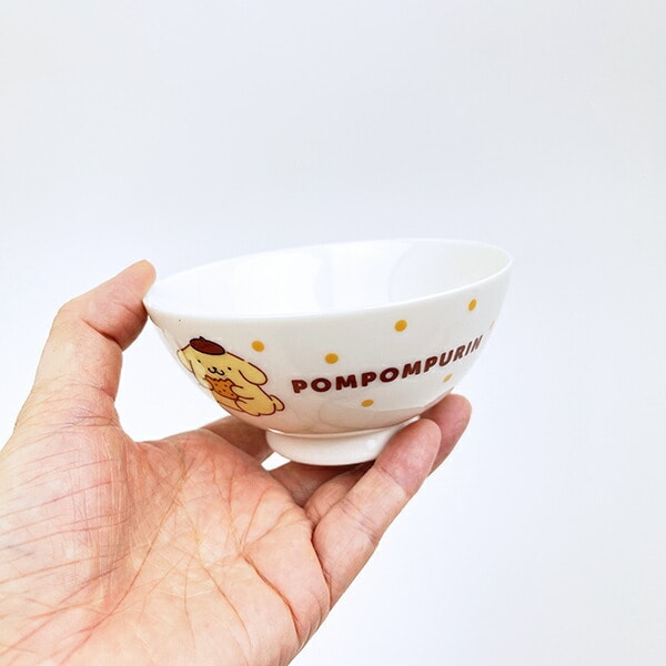 サンリオ ポムポムプリン 茶碗 スイーツ＆ドット 食器 日本製 Sanrio
