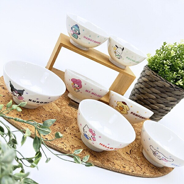 サンリオ ハンギョドン 茶碗 スイーツ＆ドット 食器 日本製 Sanrio