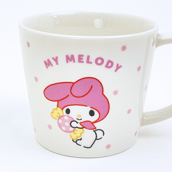 サンリオ マイメロディ マグカップ スイーツ＆ドット コップ 日本製 Sanrio