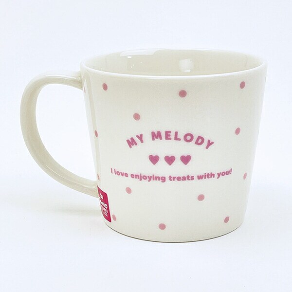 サンリオ マイメロディ マグカップ スイーツ＆ドット コップ 日本製 Sanrio