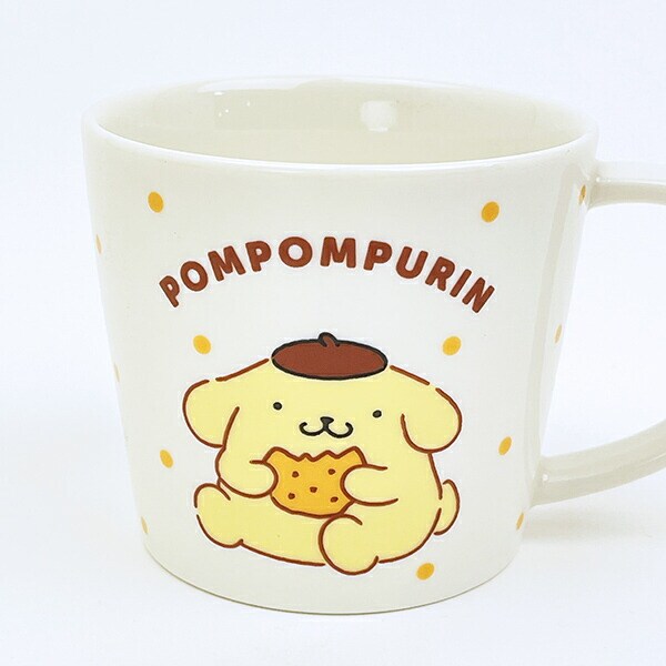 サンリオ ポムポムプリン マグカップ スイーツ＆ドット コップ 日本製 Sanrio
