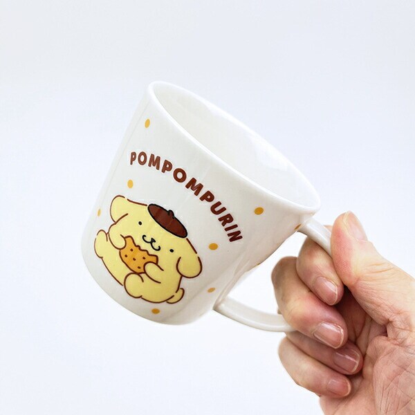 サンリオ ポムポムプリン マグカップ スイーツ＆ドット コップ 日本製 Sanrio