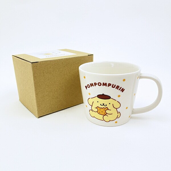 サンリオ ポムポムプリン マグカップ スイーツ＆ドット コップ 日本製 Sanrio