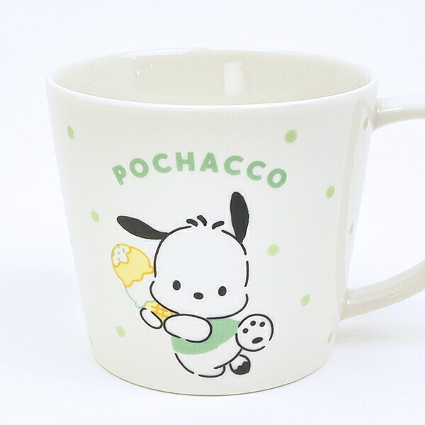 サンリオ ポチャッコ マグカップ スイーツ＆ドット コップ 日本製 Sanrio