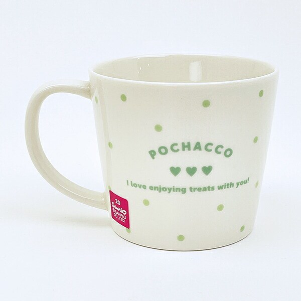 サンリオ ポチャッコ マグカップ スイーツ＆ドット コップ 日本製 Sanrio