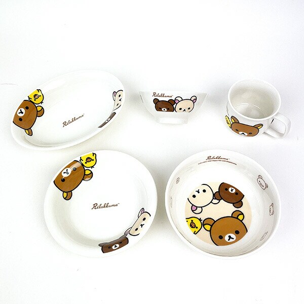 リラックマ ハッピーライフ フルーツ皿 キッチン こども食器 日本製