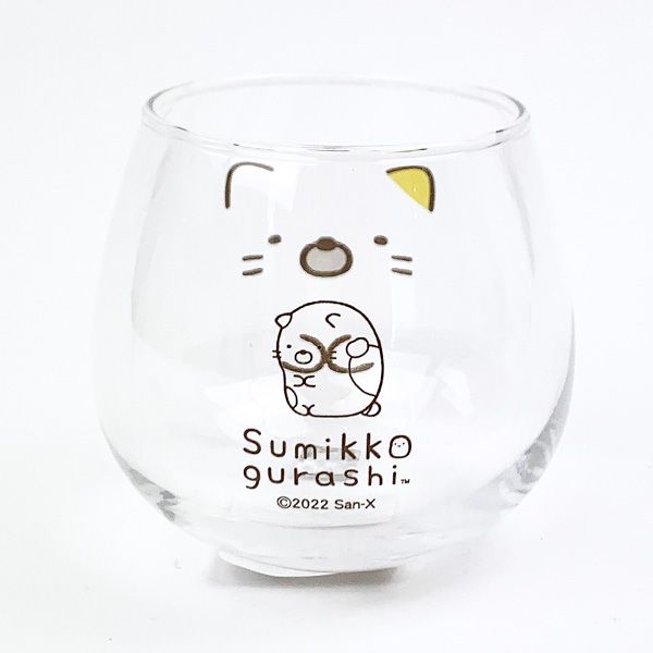 すみっコぐらし ねこ ゆらゆらタンブラー グラス コップ 320ml 日本製 クリア