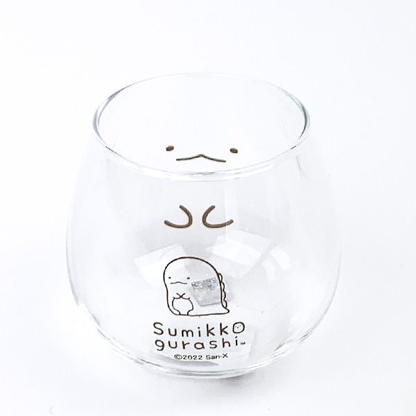 すみっコぐらし とかげ ゆらゆらタンブラー グラス コップ 320ml 日本製 クリア