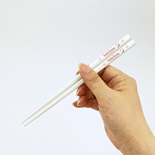 サンリオ ハローキティ こども塗箸 ピンクハートシリーズ 日本製 Sanrio