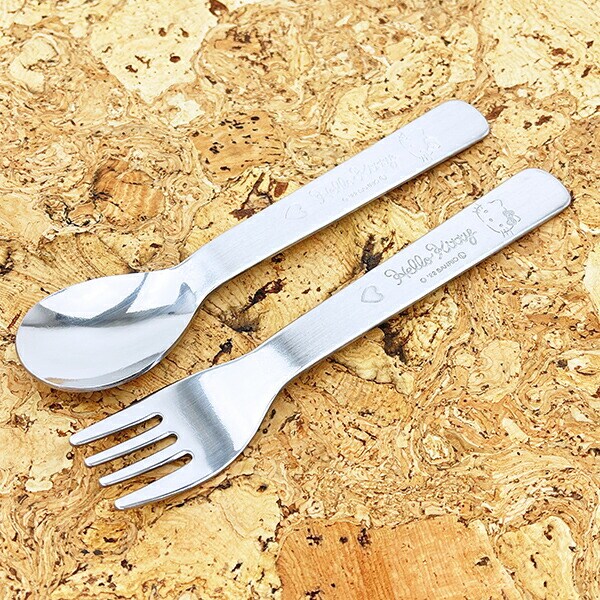 サンリオ ハローキティ ステンレスフォーク ピンクハートシリーズ カトラリー 日本製 Sanrio