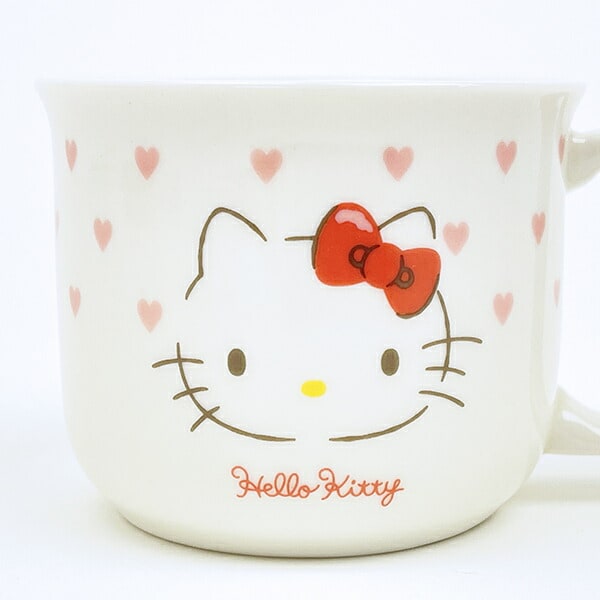 サンリオ ハローキティ こどもマグカップ ピンクハート コップ キッズ 日本製 Sanrio