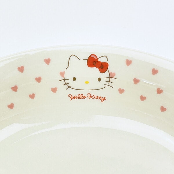 サンリオ ハローキティ カレー皿 ピンクハート 食器 日本製 Sanrio