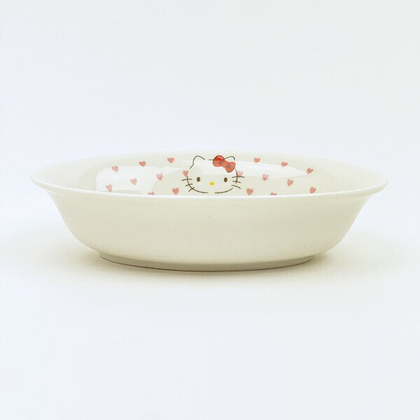 サンリオ ハローキティ カレー皿 ピンクハート 食器 日本製 Sanrio