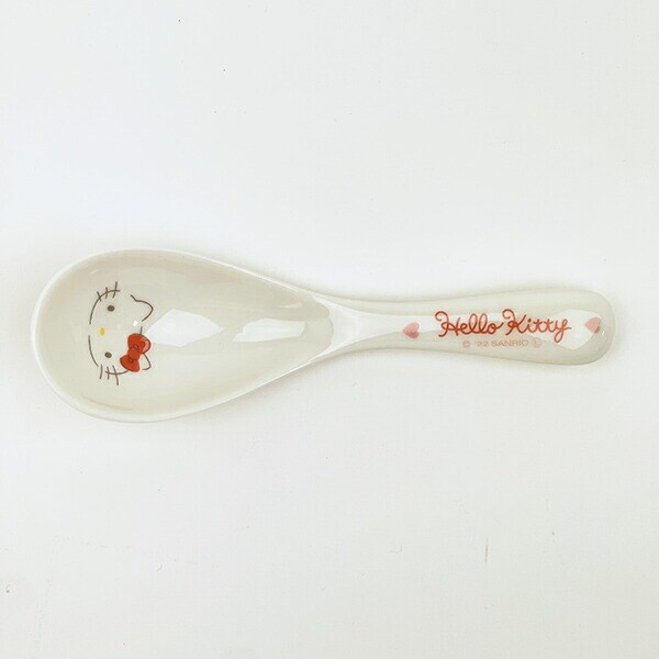 サンリオ ハローキティ レンゲ ピンクハート 食器 日本製 Sanrio