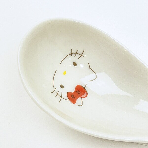 サンリオ ハローキティ レンゲ ピンクハート 食器 日本製 Sanrio