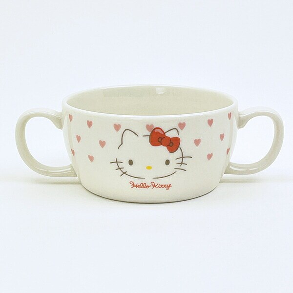 サンリオ ハローキティ ブリオン(スープカップ) ピンクハート 食器 日本製 Sanrio