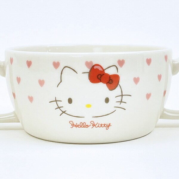 サンリオ ハローキティ ブリオン(スープカップ) ピンクハート 食器 日本製 Sanrio