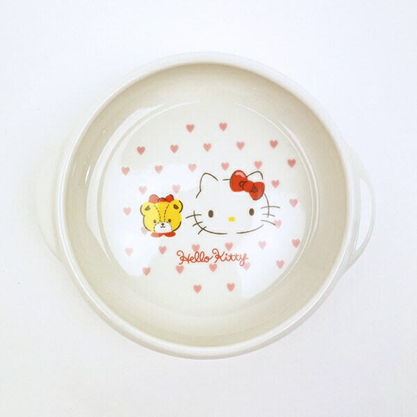 サンリオ ハローキティ すくいやすい食器UDボウル(M) ピンクハート キッズ 日本製 Sanrio