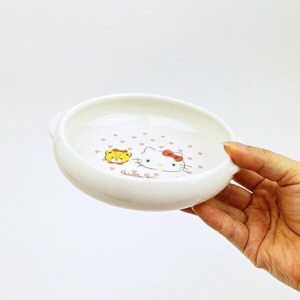 サンリオ ハローキティ すくいやすい食器UDボウル(M) ピンクハート キッズ 日本製 Sanrio
