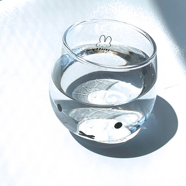 ブルーナ グランティ ゆらゆらタンブラー フェイス グランティ 食器  コップ キッチン タンブラー ガラス(PWD)