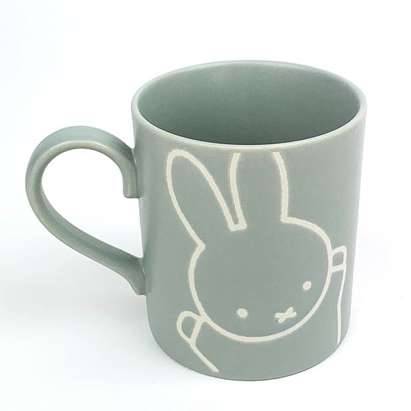 ミッフィー 撥水マグ miffy friend グレー マグカップ コップ キッチン ランチ