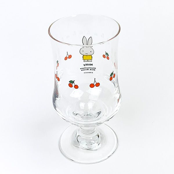ミッフィー フロートグラス レトロ喫茶 サクランボ 日本製 ガラス