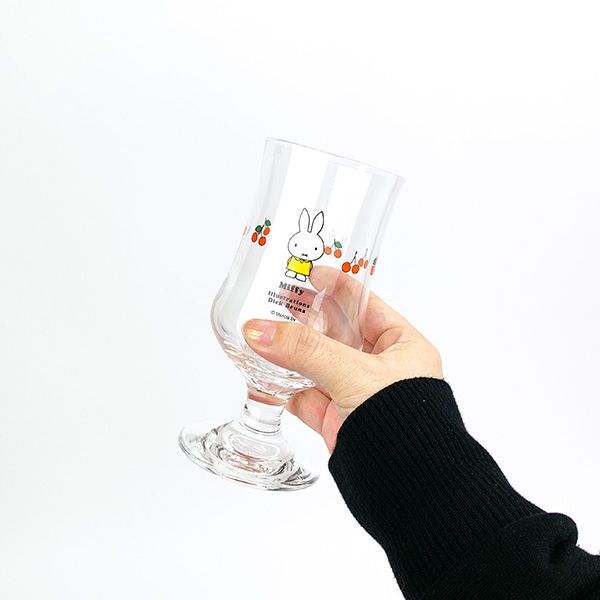 ミッフィー フロートグラス レトロ喫茶 サクランボ 日本製 ガラス