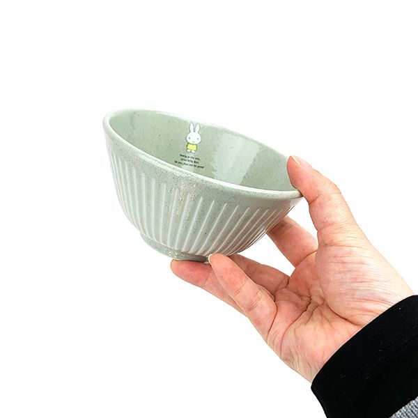 ミッフィー ライスボウル ストーングレー お茶碗 食器 日本製