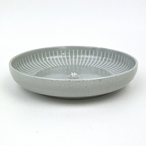 ミッフィー miffy ストーングレー カレー＆パスタ プレート お皿 食器 日本製