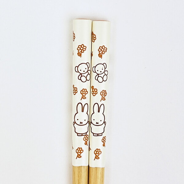 ミッフィー miffy ＆テディベア 塗箸 食器 日本製