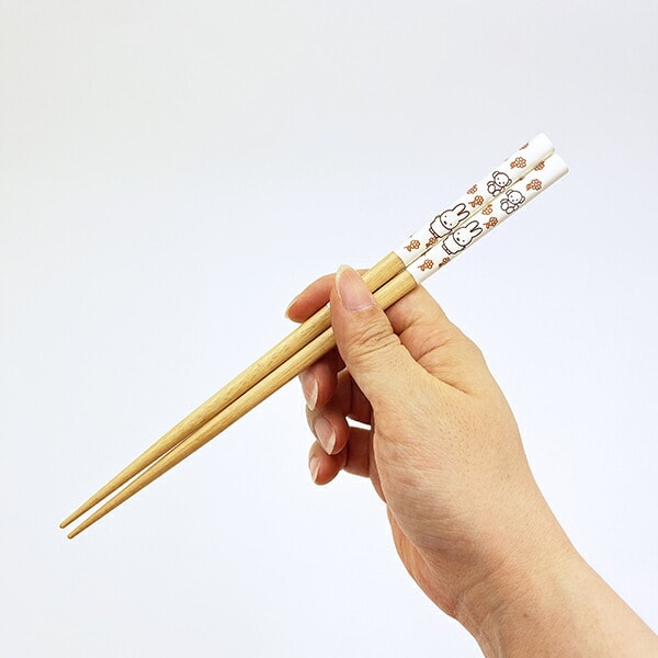 ミッフィー miffy ＆テディベア 塗箸 食器 日本製