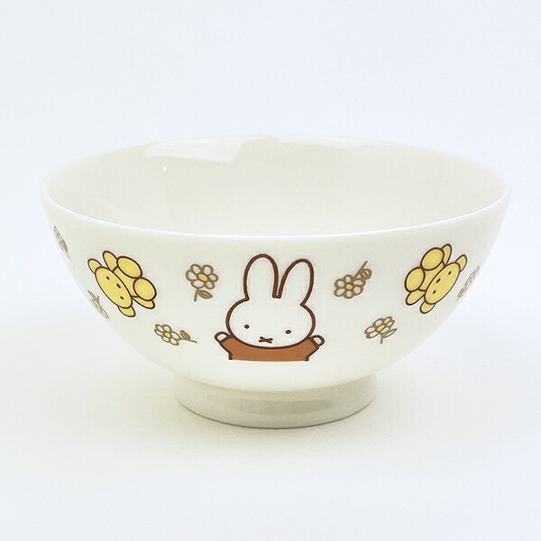 ミッフィー miffy ＆テディベア 茶碗 食器 日本製
